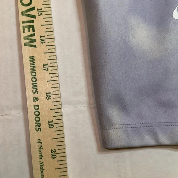 Nike Icon Clash Cropped Leggings Workout Training Light Thistle Purple - Picture 6 of 7